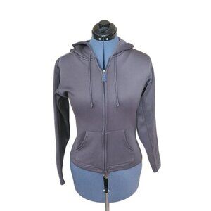 Adidas retro grey full zip women's jacket small